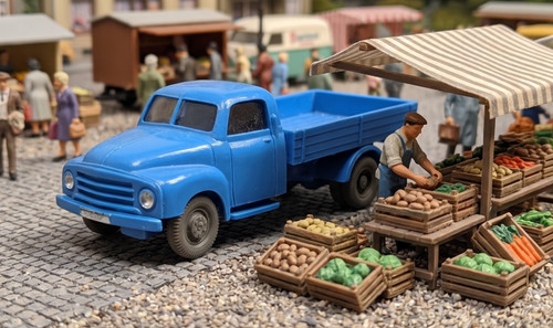Wiking opel blitz - opel, langhauber