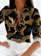 Elegantes Leoparden- und