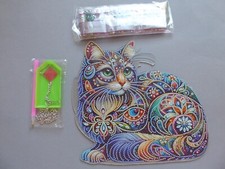 Fensterbild Katze zum