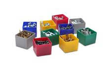 25 St. Einsatzkästen / Sortierboxen  E40/4, für Schubladen, 49x49x40 mm (LxBxH)