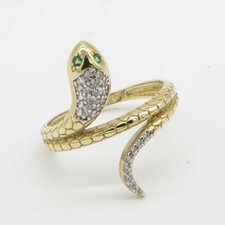 Goldum NYC Schlangenring Mit