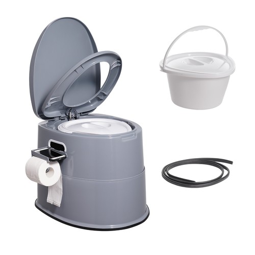Tragbare campingtoilette - tragbare,