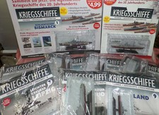 Kriegsschiffe Sammlung 1-69 Aussuchen DeAgostini 1:1250 im Blister eingeschweißt