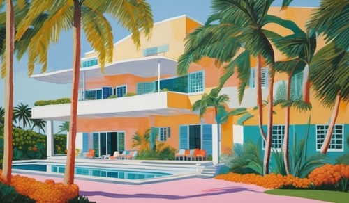 Pop art architektur miami - pop,
