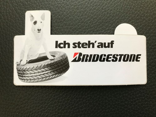 Aufkleber bridgestone ich steh - aufkleber,