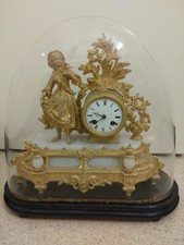 Antique Lenzkirch Mantel Clock