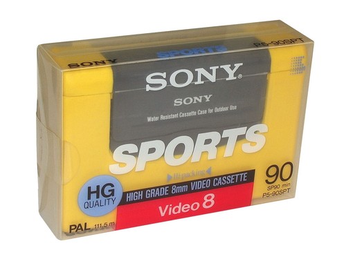 Sony video8 camcorder kassette - sony,
