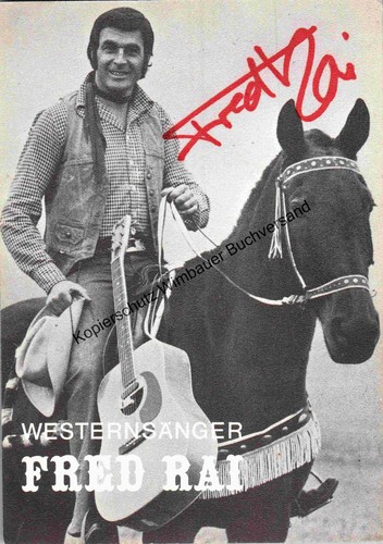 Original autogramm fred - original,