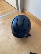 Kinderhelm Giro decade, schwarz, Größe S, 52-55,5 + Skibrille Scott nat. Light