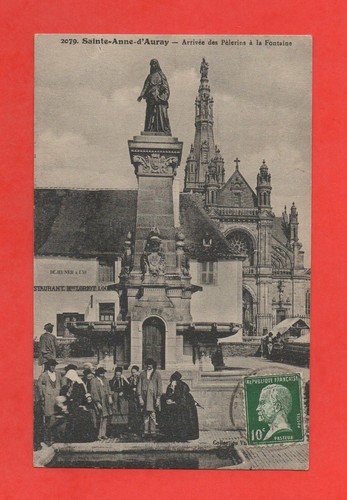 Heilige anne auray ankunft - heilige,