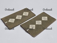 FRÜHE BUNDESWEHR - RANGSCHLAUFEN HAUPTMANN - 21 MM STERNE AUF OLIVEN UNTERGRUND