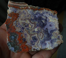 Achat/ Fluorit aus Johnsbach, Sachsen, Deutschland