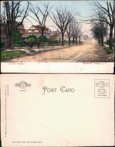Postcard rockville centre - postcard,