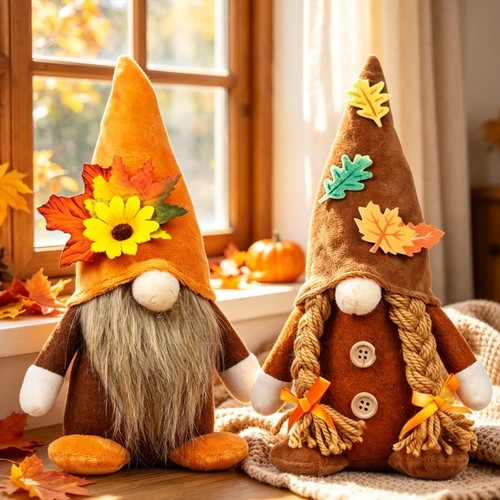 Herbstdeko wichtel figuren - wichtel,