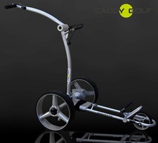 CADDY-GOLF concede ELEKTRO TROLLEY silber TIMER MEMORY 350W MOTOR