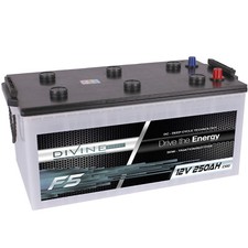 DiVine F5 12V 250Ah Batterie für Wohnwagen Wohnmobil Caravan Camping Mover