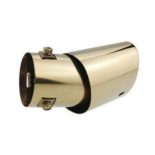Edelstahl Gold Auspuff