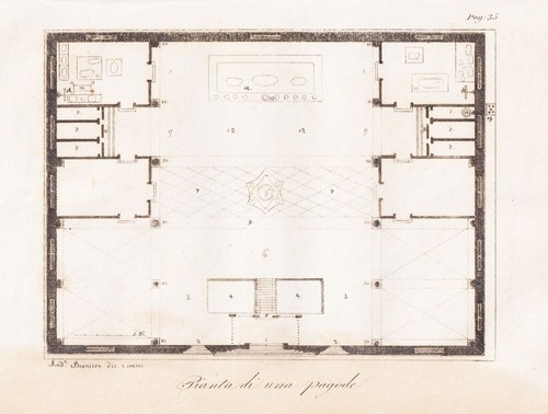 Pagoda china chinese plan - chinese,