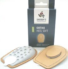 2 Paar Ortho Heel Soft Shoeboys Fersensporn Leder Fersenkissen Fersen Polster