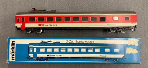 Märklin 4125 zug - h0, d-zug