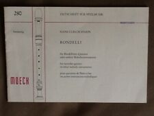 RONDELLI für Blockflöten-Quintett Zeitschrift für Spielmusik 280