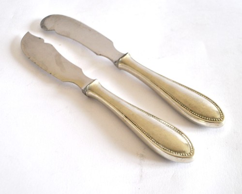 Konvolut alte serviermesser - konvolut,