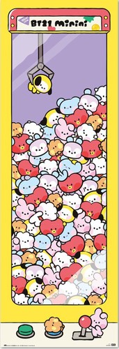 Bt21 türposter arcade - bt21,