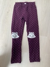 Lila Leggings Größe 122
