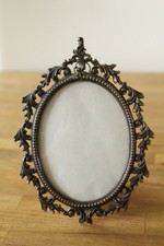 Alter Metall Bilderrahmen