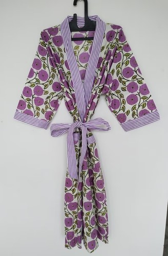 Indisch lila blumen gestreift - indisch,