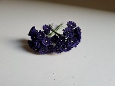 2x Blumen mini ca. 10cm lila