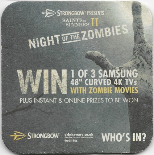 Strongbow presents saints - strongbow,