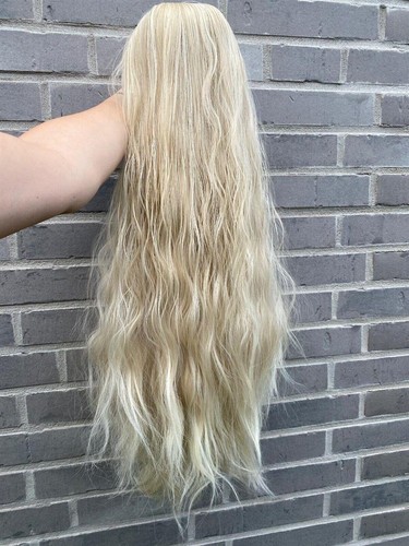 Perücke blond stirnband - perücke,