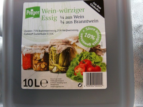 Essig wein würziger - essig, wein-würziger
