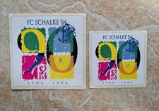2 Aufkleber 90 Jahre Schalke