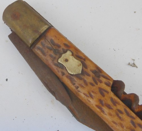 Sehr altes jagdmesser - altes,