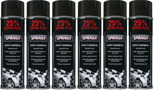 Schwarz glänzend lackspray - lackspray, 6