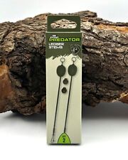 Fox Rage Predator Ledger Stems Abstandshalter 2 Stück Grundangeln Deadbait DA
