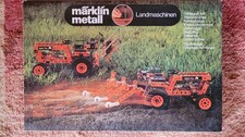 Märklin Metallbaukasten Landmaschinen Traktoren Neuwertig Original Verpackt
