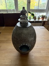 Windlicht Laterne Metall Deko 46cm Höhe