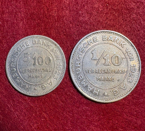 Hamburg notgeld 1923 100 - 1923:, 5/100