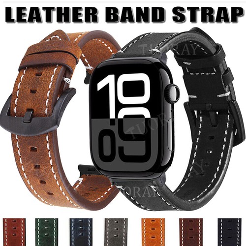 Leder armband für apple watch - leder,
