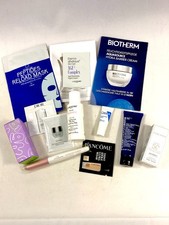 12 Gesicht Proben Pflege, Make up, Reinigung+glowhub colorstick Luvia Silk Brush