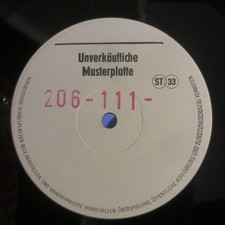 unverkäufliche Musterplatte Intershop    Stefan Waggershausen   Tabu