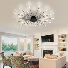 Moderne Minimalistische Deckenlampe LED Deckenleuchte Wohnzimmer 30 Köpfe
