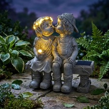 Solar Gartenfigur LED