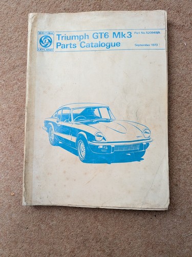 Original triumph gt6 3 - original,