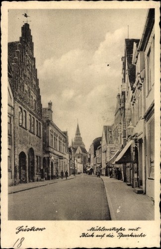 Güstrow mecklenburg - ak,