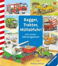 Bagger, Traktor, Müllabfuhr
