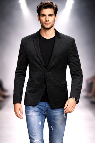 Hugo boss slim fit sakko - slim,